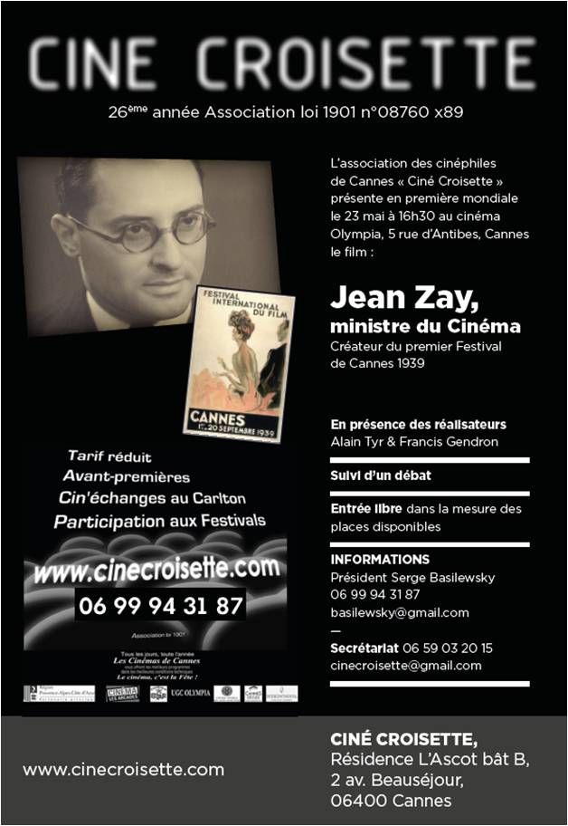 festival de cannes jean zay
