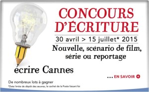 concours ecriture cannes